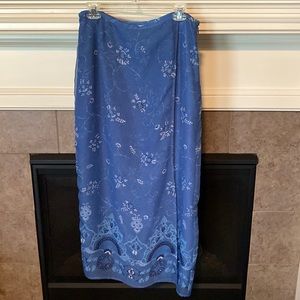 Worthington Floral Print Skirt.